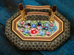جاقلمی 8 گوش 11*15 خاتم نقاشی 0223