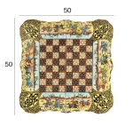 تخته نرد - شطرنج 50 خاتم نقاشی 13002