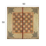 تخته نرد - شطرنج 50 خاتم 00382