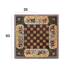 تخته نرد - شطرنج 50 خاتم نقاشی 4300