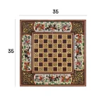 تخته نرد - شطرنج 35 خاتم نقاشی 2300