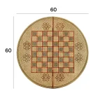 تخته نرد - شطرنج 60 خاتم 6020