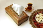 جعبه دستمال کاغذی خاتم 0015