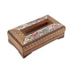 جعبه دستمال کاغذی خاتم نقاشی 02131