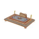 جاقلمی درب دار 20*30 خاتم اعلا نقاشی اسلیمی کد 03