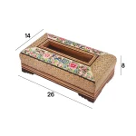 جعبه دستمال کاغذی خاتم نقاشی 02113