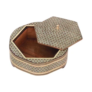 شکلات خوری چوبی 16 خاتم 1023