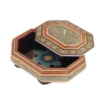 شکلات خوری چوبی 8 گوش خاتم 5023