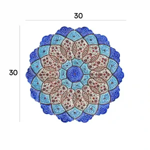 بشقاب مینا 30 کد 02