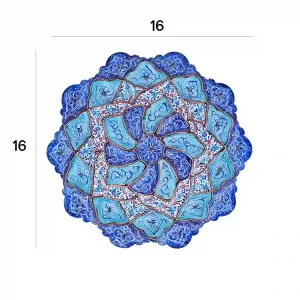 بشقاب مینا 16