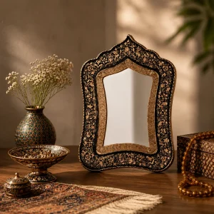 آینه کمر باریک 20 الماس تراش