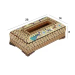 جعبه دستمال کاغذی خاتم نقاشی 02112