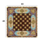 تخته نرد - شطرنج 40 خاتم نقاشی 01005
