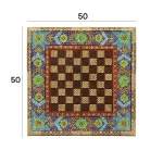 تخته نرد - شطرنج 50 خاتم نقاشی 01001