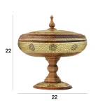 شکلات خوری چوبی 20 خاتم 0026