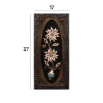 قاب فیروزه 15*35 طرح خورشیدی کد 01