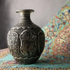 گلدان بلونی قلم زنی