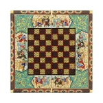 تخته نرد - شطرنج 40 خاتم نقاشی 03003