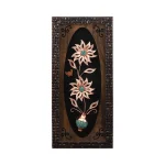 قاب فیروزه 15*35 طرح خورشیدی کد 01