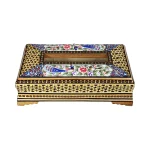 جعبه دستمال کاغذی خاتم نقاشی 02132