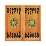 تخته نرد - شطرنج 40 خاتم نقاشی 01001