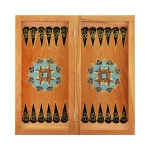 تخته نرد - شطرنج 40 خاتم نقاشی 01005