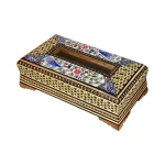 جعبه دستمال کاغذی خاتم نقاشی 02132