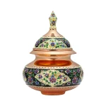 قندان دخلی ۲۰ پرداز مشکی طلایی
