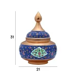 قندان ساده 30 پرداز آبی