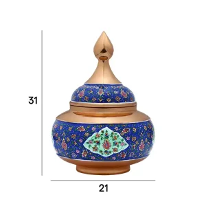قندان ساده 30 پرداز آبی