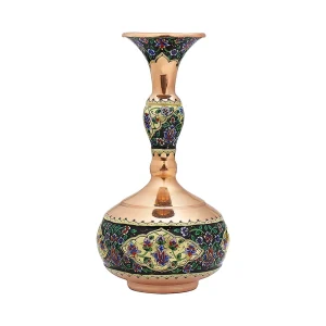 گلدان شلغمی 25 مس و پرداز کد 01