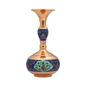 گلدان شلغمی 25 مس و پرداز