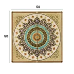 تخته نرد 50 خاتم نقاشی 0100