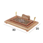 جاقلمی درب دار 20*30 خاتم نقاشی 01214