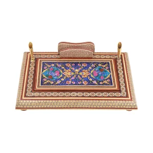 جاقلمی درب دار 20*30 خاتم نقاشی 01212