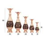 سری گلدان صراحی الماس تراش