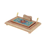 جاقلمی درب دار 20*30 خاتم اعلا نقاشی اسلیمی کد 01
