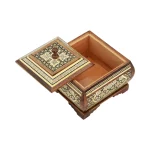 شکلات خوری چوبی 4 گوش 12 خاتم 2019