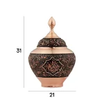 قندان سیبی 24 الماس تراش