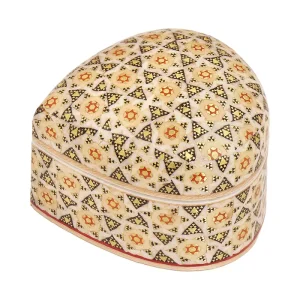 جعبه سکه قلبی خاتم 0011