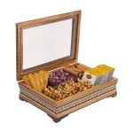 جعبه پذیرایی (تی بگ) 22*30 خاتم 0010
