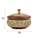 قندان چوبی 10 خاتم 0026