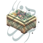 جعبه جواهرات 8*11 خاتم نقاشی 3230