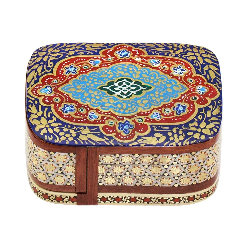 جعبه سکه خاتم نقاشی 21202 جعبه سکه خاتم نقاشی 21202