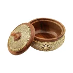 قندان چوبی 10 خاتم 0026