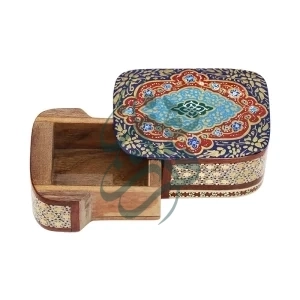 جعبه سکه خاتم نقاشی 21202