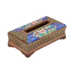 جعبه دستمال کاغذی خاتم نقاشی 02134