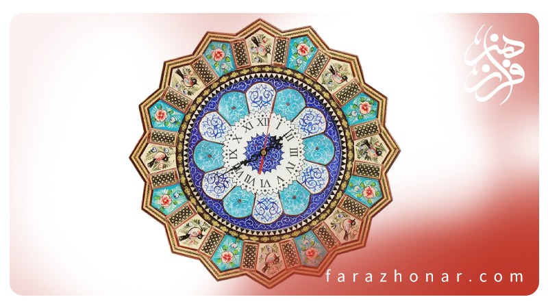 عکس ساعت میناکاری