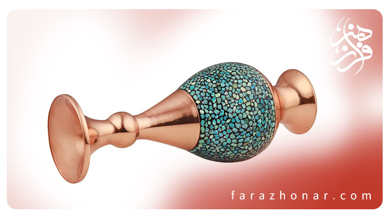 گلدان فیروزه کوبی انتخاب دلنشین به عنوان کادو برای مطب دکتر زنان