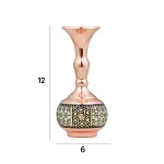 گلدان شلغمی 12 خاتم کندویی